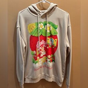 Strawberry Shortcake Graphic Hoodie Size Medium